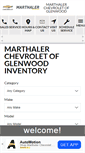 Mobile Screenshot of glenwoodchevy.com